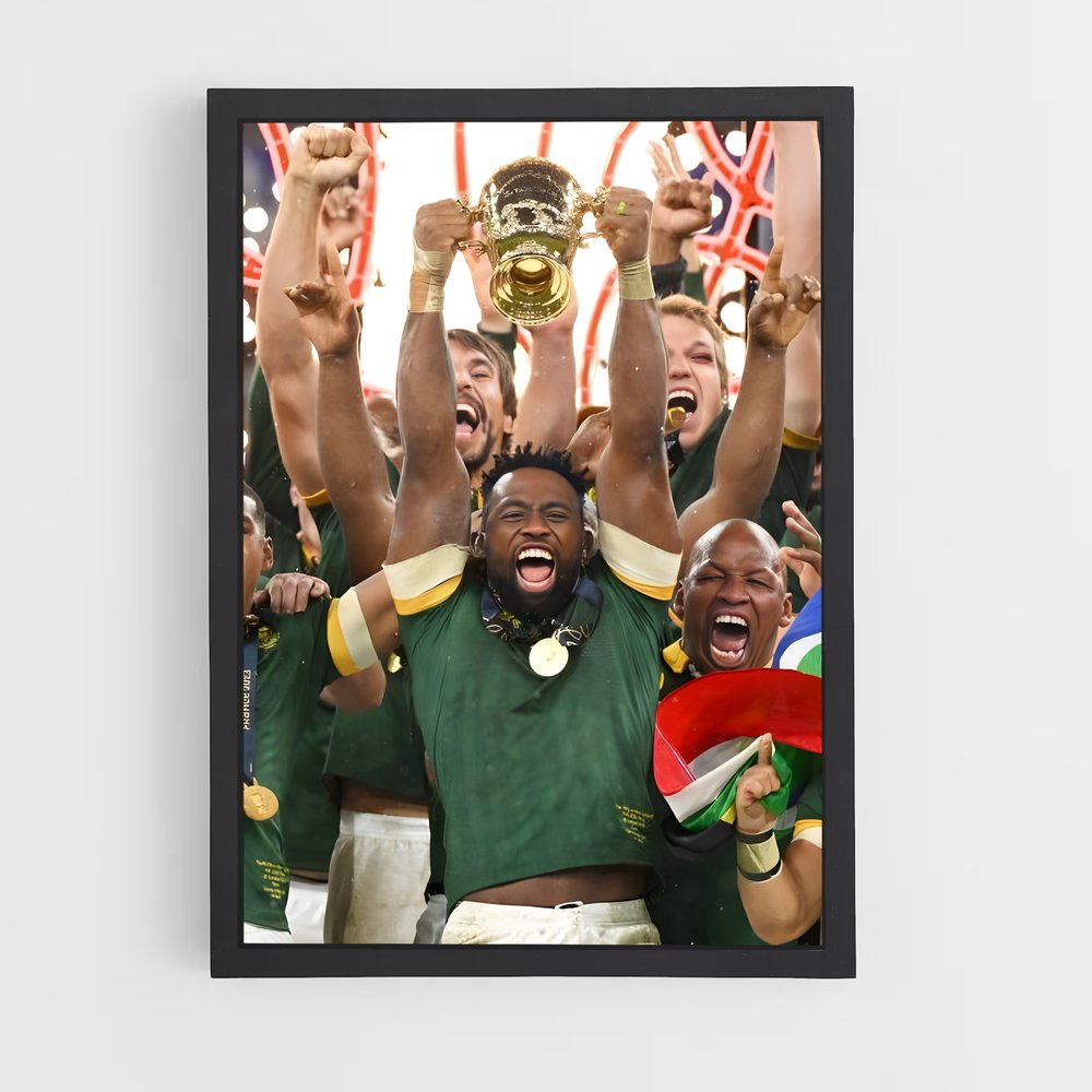 Poster Siya kolisi – affiche Rugby (vue 2)